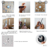 3D Zidni sat DIY clock