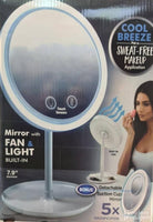 Ogledalo za šminkanje sa ventilatorom