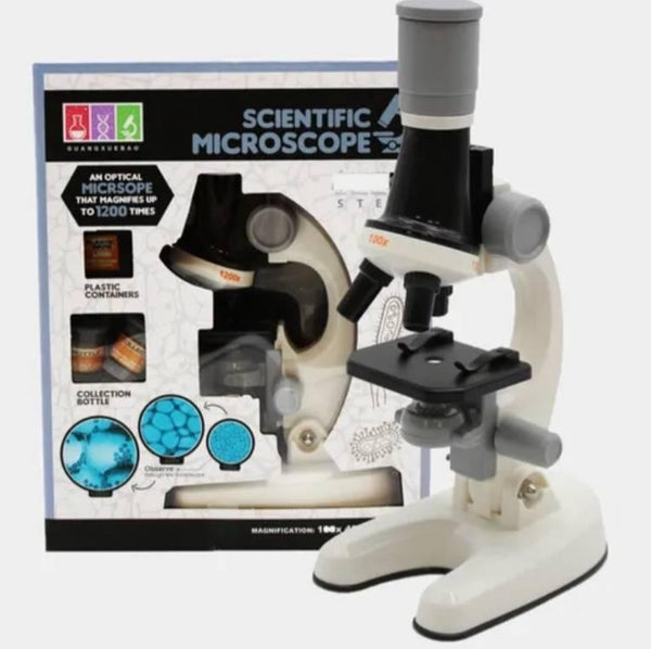 Dečiji Mikroskop sa Uvećanjem Naučni Set za Početnike Mikroskop za Decu od 5 do 12 Godina Mikroskop sa Priborom Mikroskop sa LED Svjetlom Kvalitetan Mikroskop za Decu Mikroskop za Istraživanje Mikrosveta Mikroskop sa Dodatnom Opremom Edukativni Mikroskop za Decu Mikroskop sa Podesivim Uvećanjem