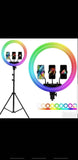 Ring light RGB KED 18 inca - Ring light RGB KED 18 inca