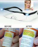 Naočare za uvećanje stvari sa svetlom