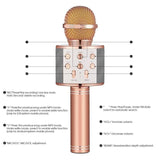 Mikrofon Karaoke WS-858 - Mikrofon za karaoke - Mikrofon Karaoke WS-858 - Mikrofon za karaoke