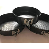Tri okrugla kalupa za pečenje dužine 24 cm 26 cm i 28 cm - Tri okrugla kalupa za pečenje dužine 24 cm 26 cm i 28 cm - Ali tako