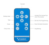 Interaktivni robot pas na daljinski