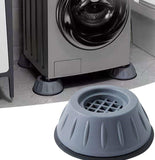 Set od 4 neklizajuća podmetača za veš mašinu - Set od 4 neklizajuća podmetača za veš mašinu