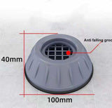 Set od 4 neklizajuća podmetača za veš mašinu - Set od 4 neklizajuća podmetača za veš mašinu