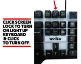 GEJMING tastatura + miš Weibo WB 550