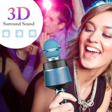 KARAOKE bluetooth mikrofon Q008 - KARAOKE bluetooth mikrofon Q008