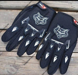 Kntghlaood dečije rukavice za motor crne