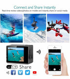 SPORTSKA 4K HD WiFi kamera/ akciona HD WiFi kamera - SPORTSKA 4K HD WiFi kamera/ akciona HD WiFi kamera