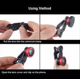 Objektiv za telefon - univerzalni set objektiva za telefone