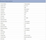 Blutut karaoke zvucnik 12" - Kimiso QS 1300 - Blutut karaoke zvucnik 12" - Kimiso QS 1300