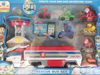 Paw Patrol rescue set bus Patrolne Sape autobus osmatracnica