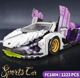 Sportski auto (Veliki set kockica) - Sportski auto (Veliki set kockica)