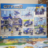 Ogroman policijski set 8in1