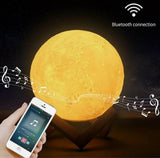 Muzicka 3D Moon lampa 15cm - Ali tako