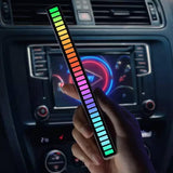 LED lampa RGB ekvilajzer
