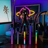 LED lampa RGB ekvilajzer
