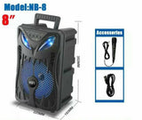 Bluetooth zvucnik NB-8 - Bluetooth zvucnik NB-8