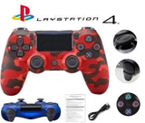 Džojstik za ps4 maskirni crveni double motor vibration 4