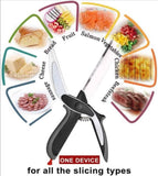 Kuhinjske makaze i nož Clever cutter 2u1 - Kuhinjske makaze i nož Clever cutter 2u1