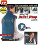 Plašt masažer za ledja + grejač 2u1 relief wrap