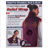 Plašt masažer za ledja + grejač 2u1 relief wrap