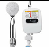 Mini električni grejač vode + tuš+LCD display - Mini električni grejač vode + tuš+LCD display