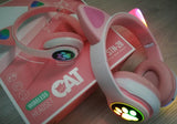 Bluetooth Slusalice maca Cat Ear STN28 Macje usi Blutut + FM - Bluetooth Slusalice maca Cat Ear STN28 Macje usi Blutut + FM