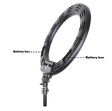 Led Ring za slikanje i sminkanje 18 inc svetlo 45cm + stativ - Led Ring za slikanje i sminkanje 18 inc svetlo 45cm + stativ - Ali tako
