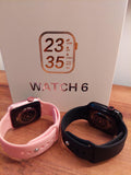 WATCH 6 Pametni sat Smart sport fitness crni beli i roze