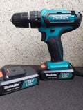 Makita aku srafilica busilica 128v Dve bat + alat u koferu - Makita aku srafilica busilica 128v Dve bat + alat u koferu