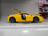 Ferrari 458 žuti metalni autić