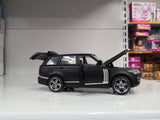 Range rover crni metalni autić