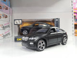 BMW X6 crni metalni autić