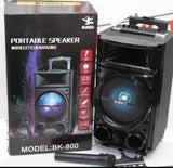 Karaoke zvučnik sa bežičnim mikrofonom - BK 800 - Karaoke zvučnik sa bežičnim mikrofonom - BK 800