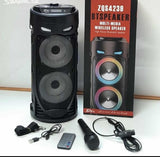 Bluetooth karaoke zvučnik+daljinski+mikrofon - ZQS 4239