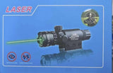Laser zeleni + mikroprekidač+ nosač za pušku- komplet