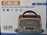 radio retro - blutut radio tranzistor  MK 173 BT - radio retro - blutut radio tranzistor  MK 173 BT - Ali tako