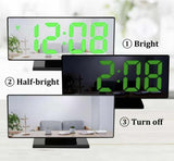 Digitalni led sat + ogledalo