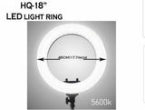 Ring light 45 cm - lajt - svetlo i stalak 18"