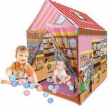 Šator za decu mini market i 50 loptica