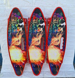 Penibord skejt bord / penny board skejtbord crveni 60cm