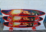 Penibord skejt bord / penny board skejtbord crveni 60cm