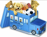 Autobus kutija za igračke - Tabure i kutija za igračke - Autobus kutija za igračke - Tabure i kutija za igračke