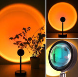 Lampa Zalazak sunca Stona projektor sun set