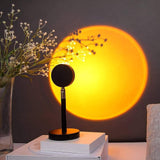 Lampa Zalazak sunca Stona projektor sun set