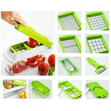 Secko za povrce Visenamenski secko sa posudom Nicer Dicer - Secko za povrce Visenamenski secko sa posudom Nicer Dicer