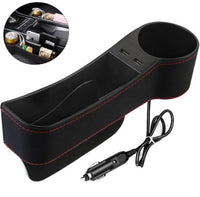 Organizer za auto sa 2 USB ulaza za punjenje - Organizer za auto sa 2 USB ulaza za punjenje