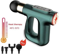 Pištolj masažer i grejač Fascial gun 3 u 1